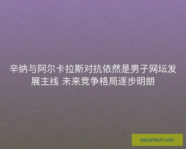 辛纳与阿尔卡拉斯对抗依然是男子网坛发展主线 未来竞争格局逐步明朗